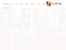 Tablet Screenshot of podlogi-kornik.pl